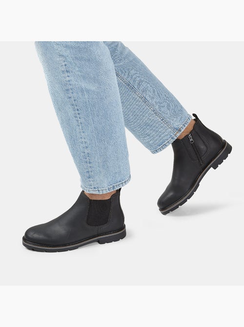 Bottine Chelsea en cuir Bata - Kiabi