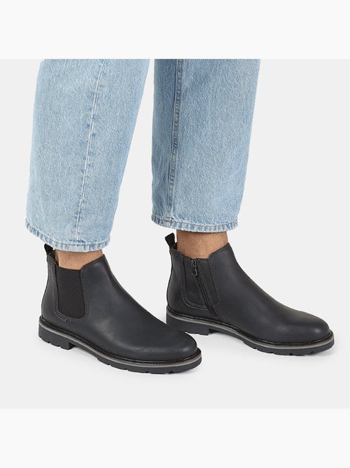 Bottine Chelsea en cuir Bata - Kiabi