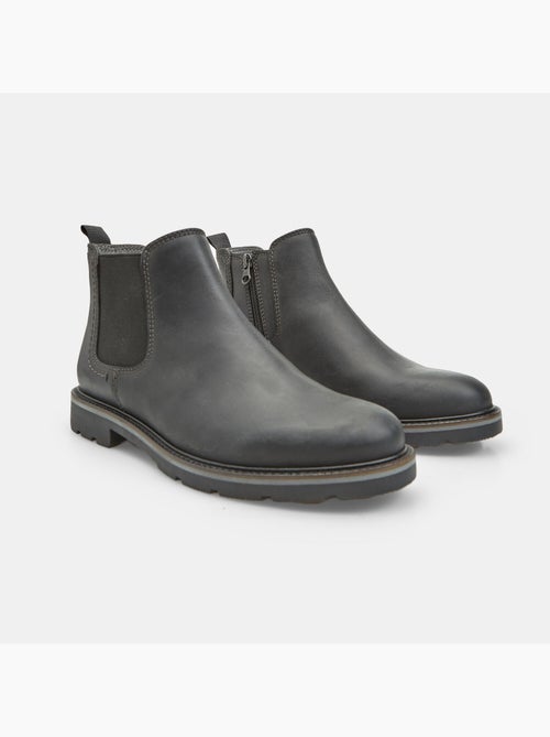 Bottine Chelsea en cuir Bata - Kiabi