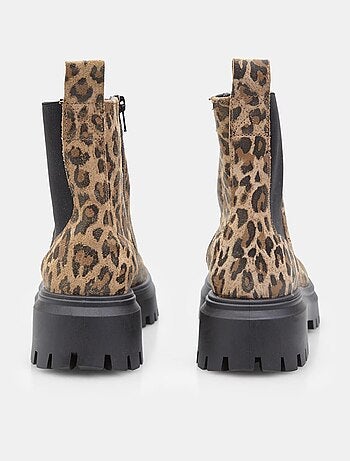 Bottine Chelsea en daim BATA