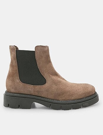 Bottine Chelsea en daim BATA