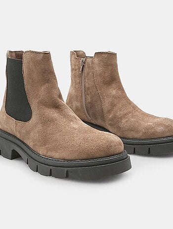 Bottine Chelsea en daim BATA