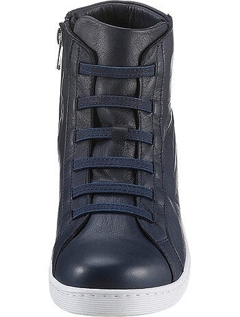 Bottine Courte Cuir Nappa De Vache - Taille Standard - helline