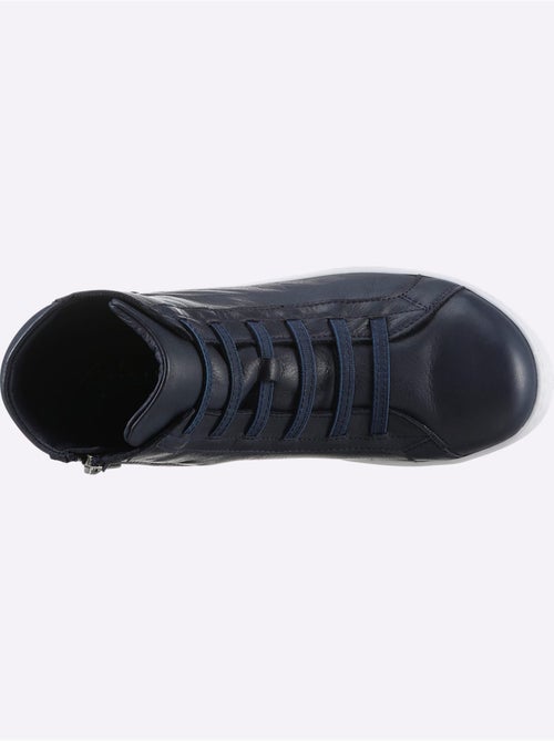 Bottine Courte Cuir Nappa De Vache - Taille Standard - helline - Kiabi