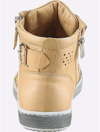 Bottine courte cuir nappa de vache - taille standard - helline