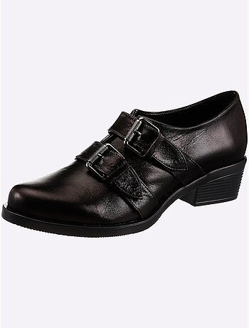 Bottine Courte Cuir Nappa De Vache - Taille Standard - Helline