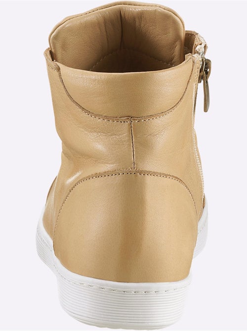 Bottine Courte Cuir Nappa De Vache - Taille Standard - helline - Kiabi