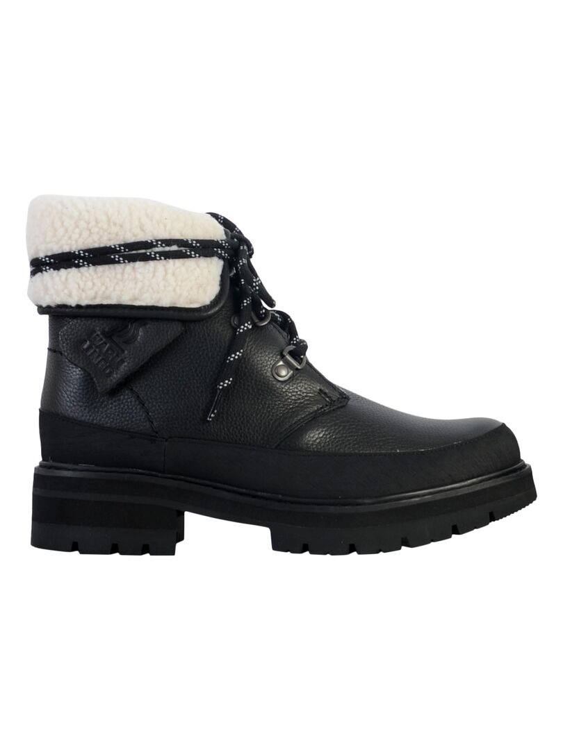 Bottine Cuir Clarks Orlanna Turn Noir - Kiabi
