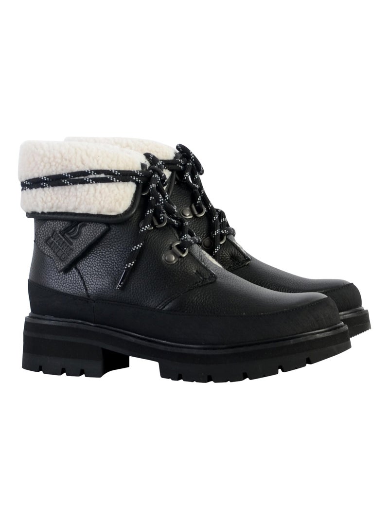 Bottine Cuir Clarks Orlanna Turn Noir - Kiabi