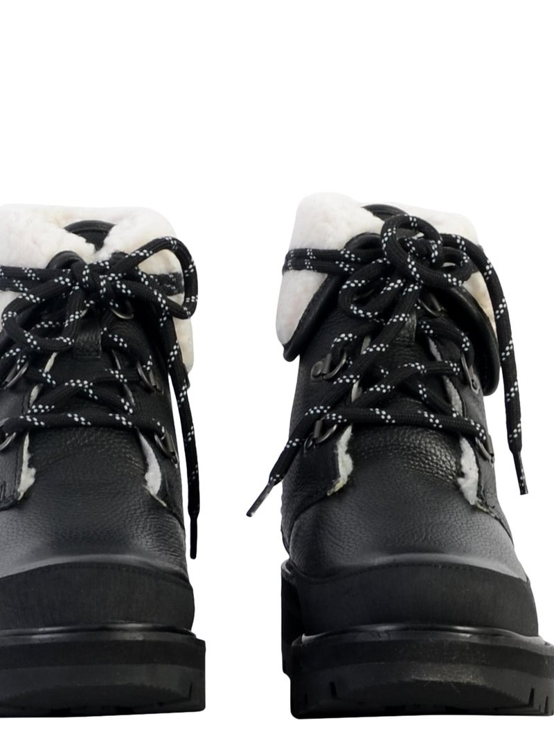 Bottine Cuir Clarks Orlanna Turn Noir - Kiabi