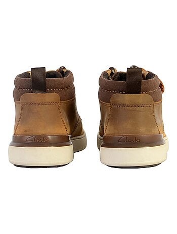 Bottine Cuir Clarks Scene Zip