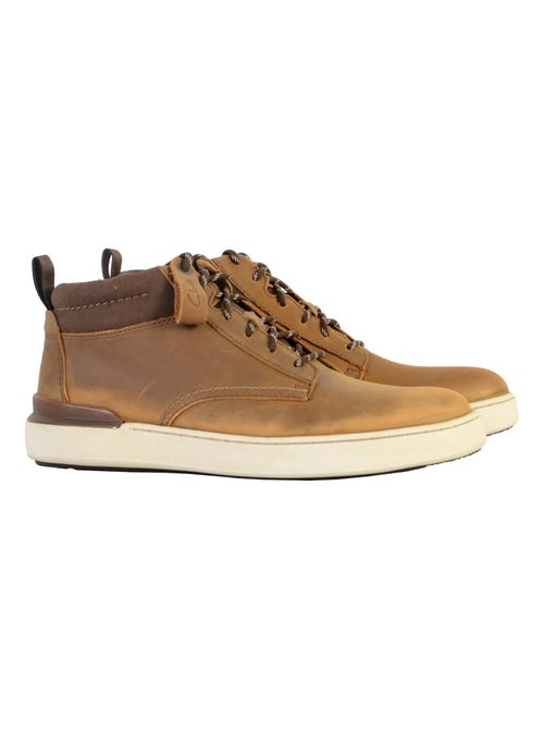 Bottine Cuir Clarks Scene Zip - Kiabi