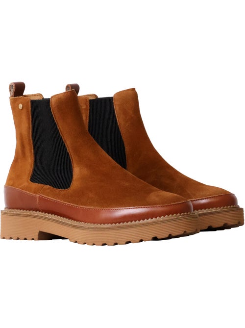 Bottine Cuir Emilie Karston Olivia - Kiabi