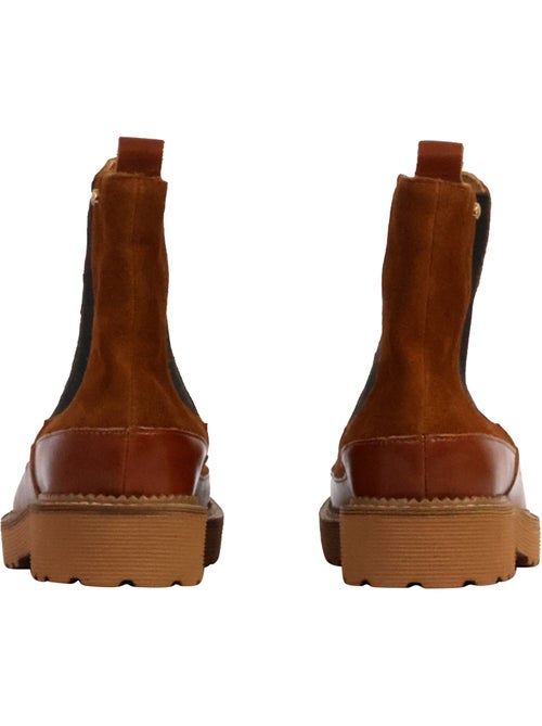 Bottine Cuir Emilie Karston Olivia - Kiabi