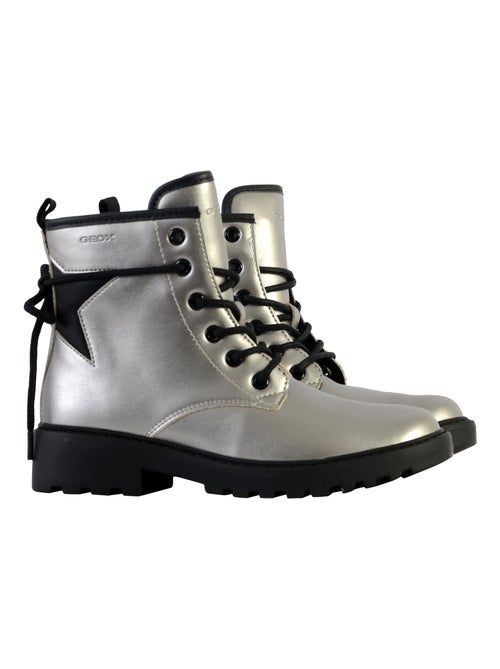 Bottine Cuir Enfant Geox Casey - Kiabi