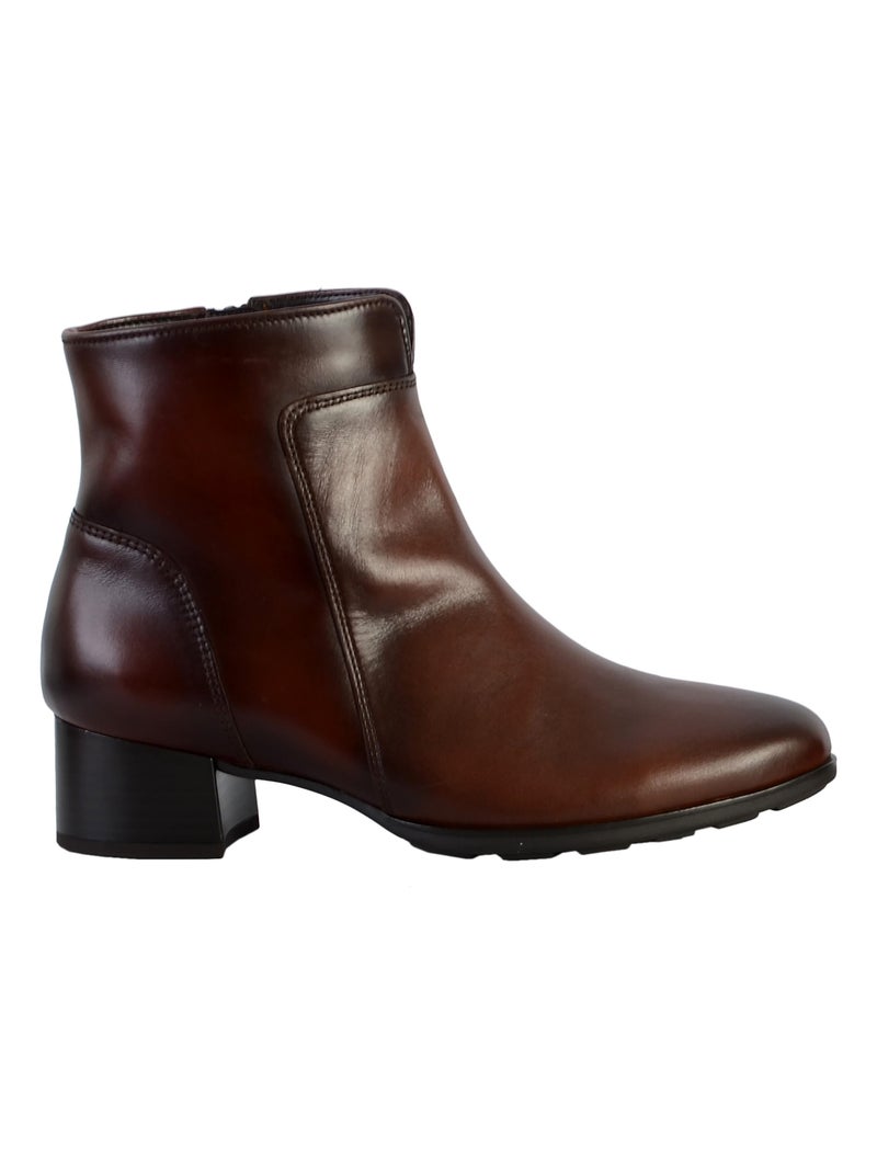 Bottine Cuir Gabor 75.510 Marron - Kiabi