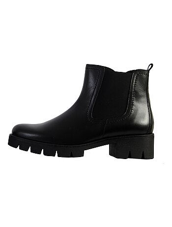 bottines cuir soldes