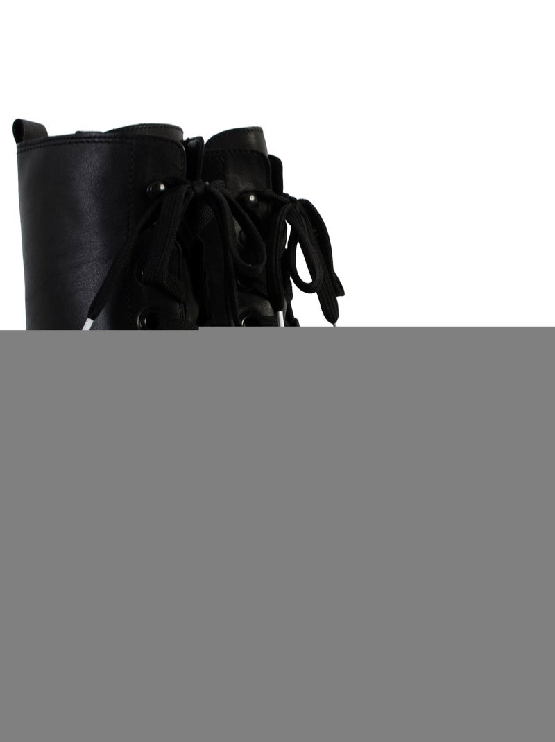 Bottine Cuir Gabor foulard Noir - Kiabi