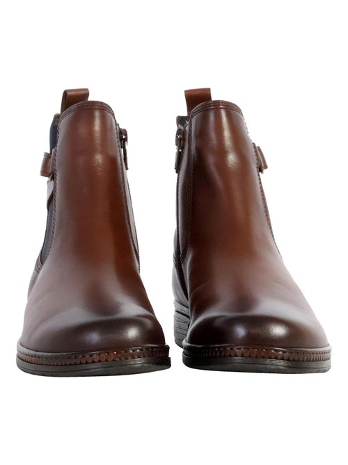 Bottine Cuir Gabor Foulardcalf - Kiabi