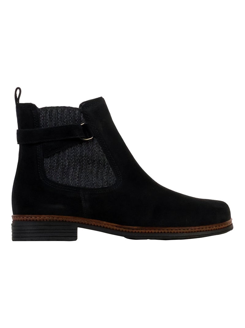 Bottine Cuir Gabor Nappa Roma Bleu - Kiabi