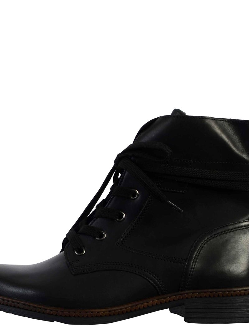 Bottine Cuir Gabor Samtchevr Noir - Kiabi