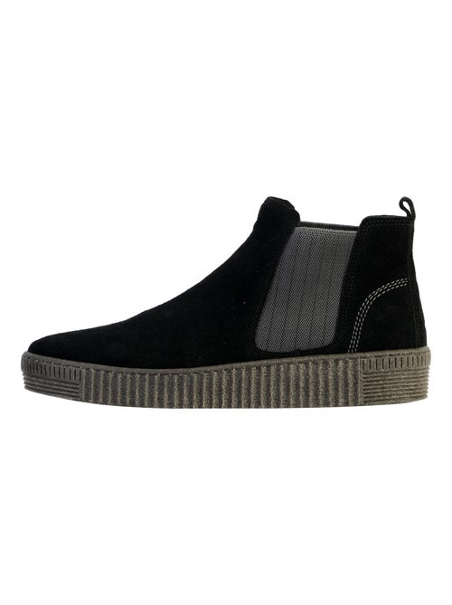 Bottine Cuir Gabor Velour - Kiabi Bottine Cuir Gabor Velour - Kiabi