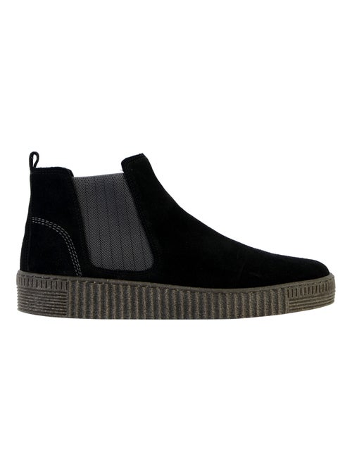 Bottine Cuir Gabor Velour - Kiabi Bottine Cuir Gabor Velour - Kiabi