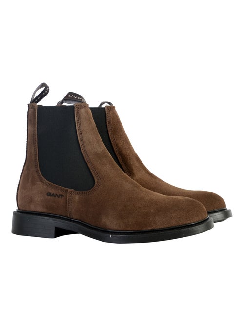 Bottine Cuir Gant Millbro - Kiabi