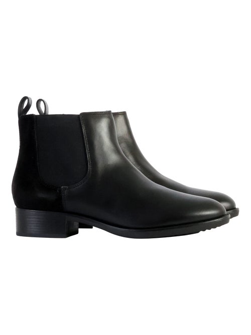 Bottine Cuir Geox Felicity - Kiabi