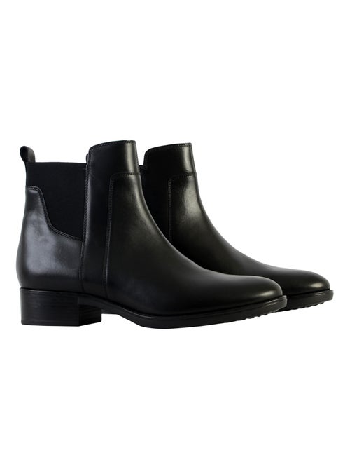 Bottine Cuir Geox Felicity Smo.Lea - Kiabi
