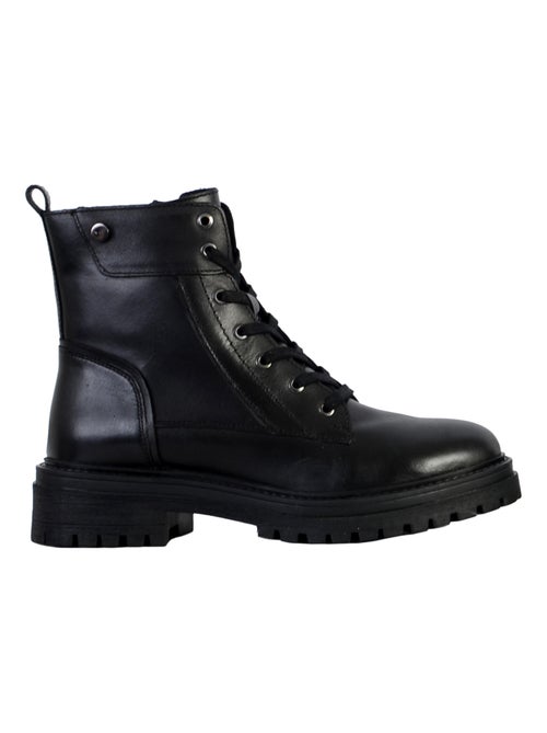 Bottine Cuir Geox Iridea Suede - Kiabi