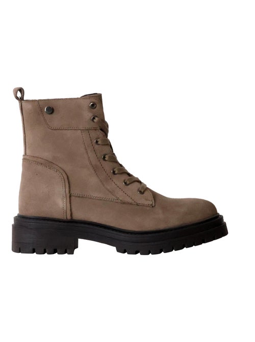 Bottine Cuir Geox Iridea Suede - Kiabi