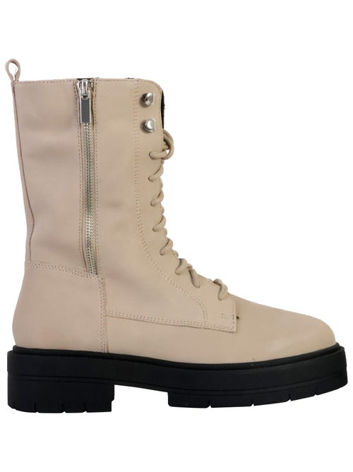 Bottine Cuir Geox Spherica EC7 Smo.Lea - Kiabi