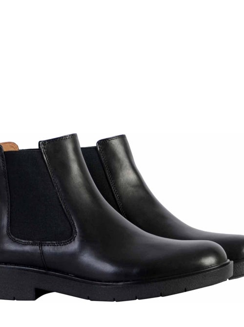 Bottine Cuir Geox Spherica - Kiabi