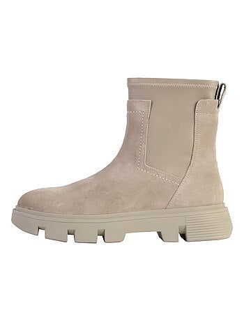 Bottine Cuir Geox Vilde Smo.Lea+Stretch