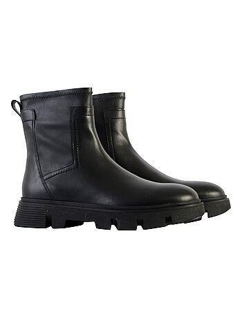 Bottine Cuir Geox Vilde Smo.Lea+Stretch