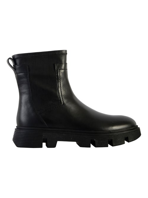 Bottine Cuir Geox Vilde Smo.Lea+Stretch - Kiabi