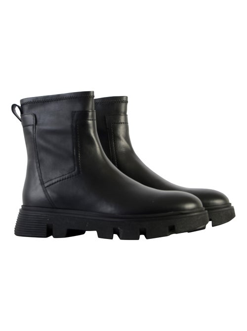 Bottine Cuir Geox Vilde Smo.Lea+Stretch - Kiabi