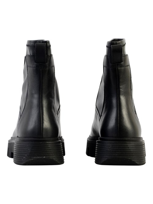 Bottine Cuir Geox Vilde Smo.Lea+Stretch - Kiabi