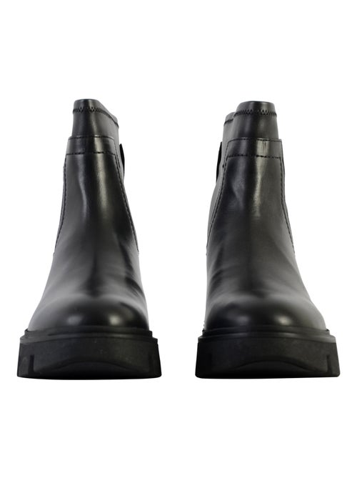 Bottine Cuir Geox Vilde Smo.Lea+Stretch - Kiabi