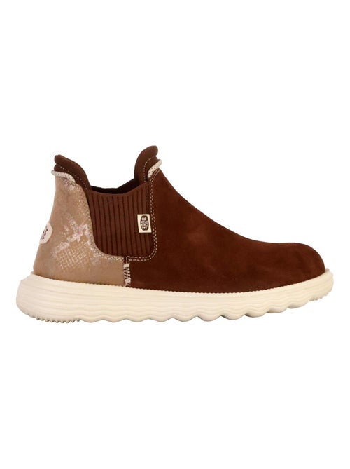 Bottine Cuir Hey Dude Branson W Suede Novelty - Kiabi
