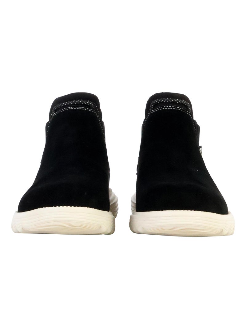 Bottine Cuir Hey Dude Branson W Suede Novelty Noir - Kiabi