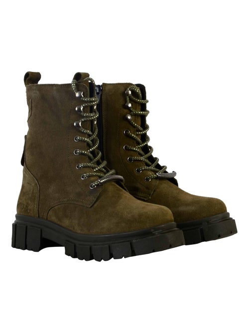 Bottine Cuir Kaporal June - Kiabi