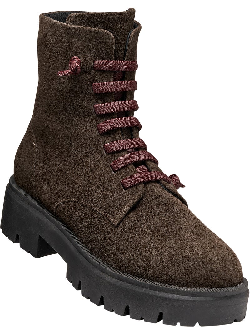 Bottine cuir klargena geox Marron - Kiabi