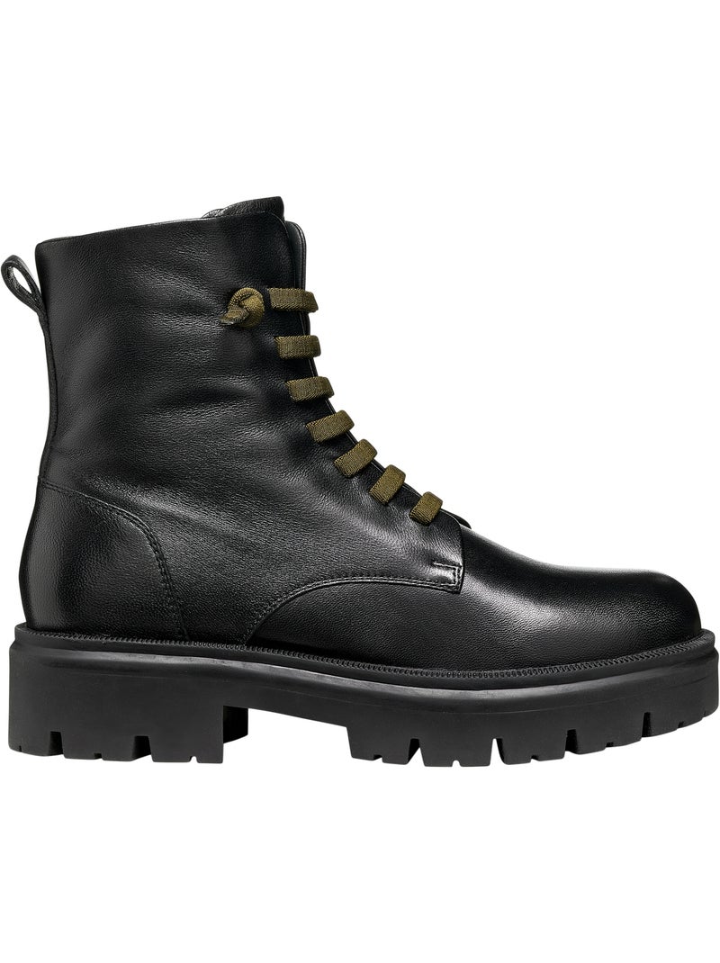 Bottine cuir klargena geox Noir - Kiabi