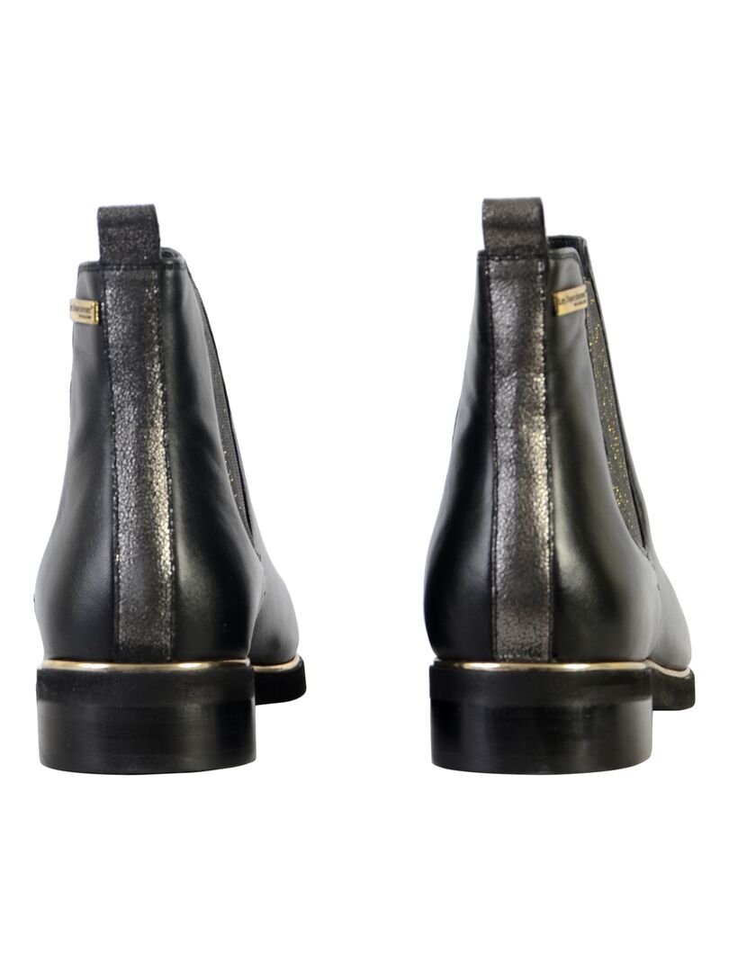 Bottine Cuir Les Tropeziennes Micky Noir - Kiabi