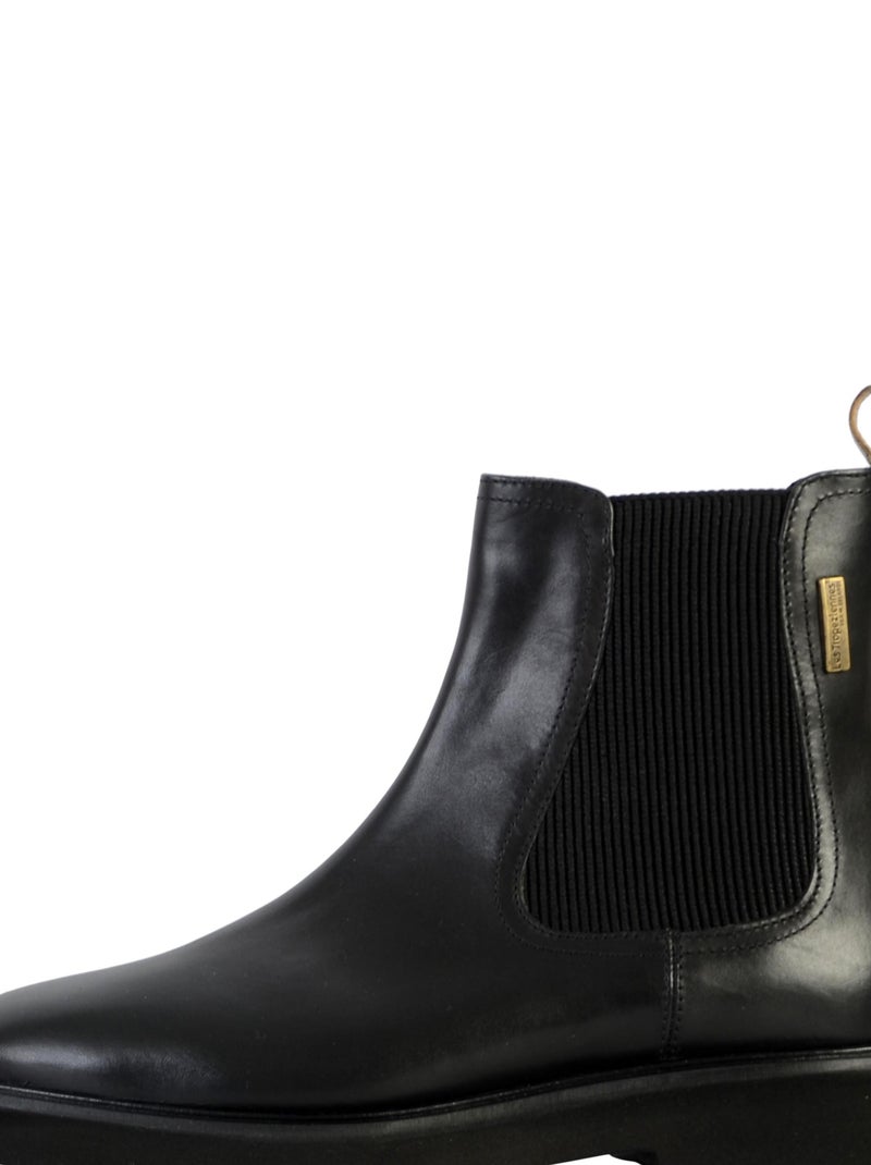 Bottine Cuir Les Tropeziennes Par M.Belarbi Loom Noir - Kiabi