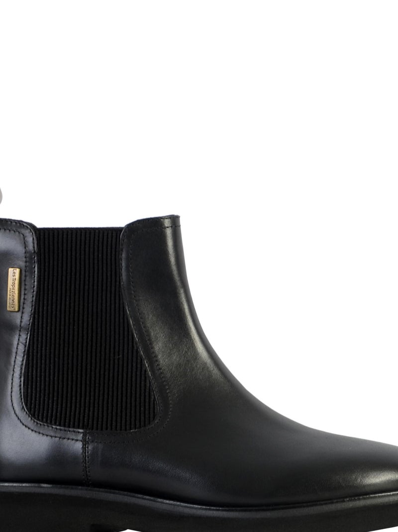 Bottine Cuir Les Tropeziennes Par M.Belarbi Loom Noir - Kiabi