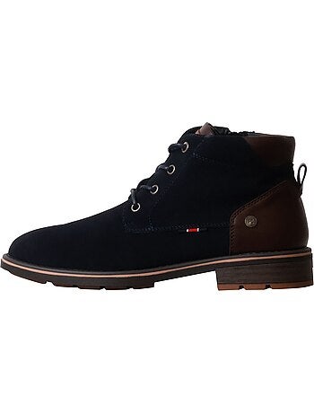 Bottine cuir montante xti