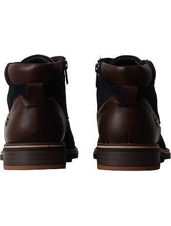 Bottine cuir montante xti
